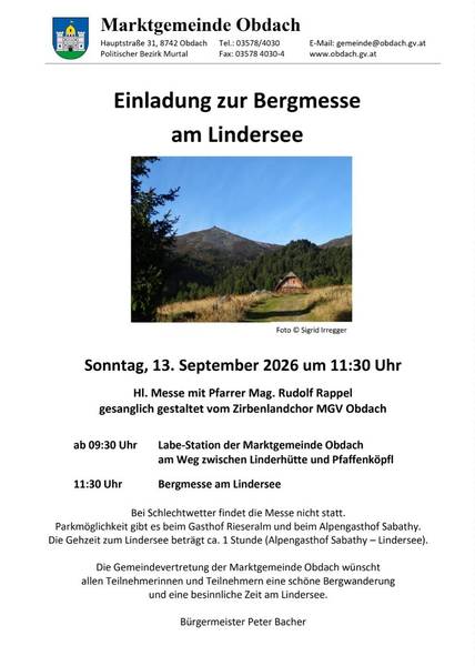 Lindersee Messe